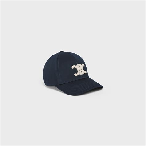 celine baseball caps|celine triomphe hat.